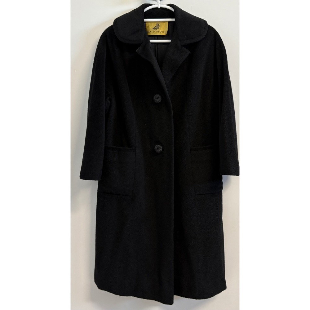 Vintage Rothmoor Crown Jewel Collection Black Coat Spainhour's Large
